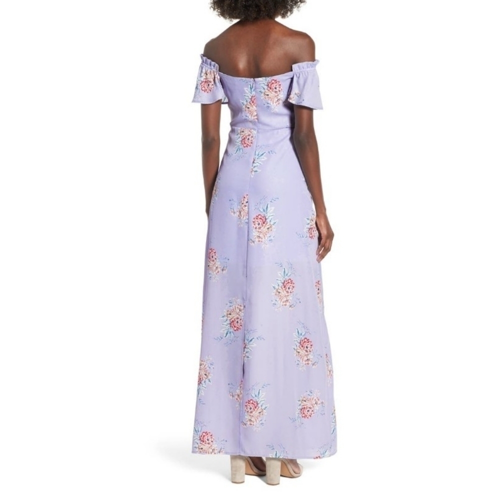 Socialite Off the Shoulder Maxi Dress NWT - Picture 11 of 15